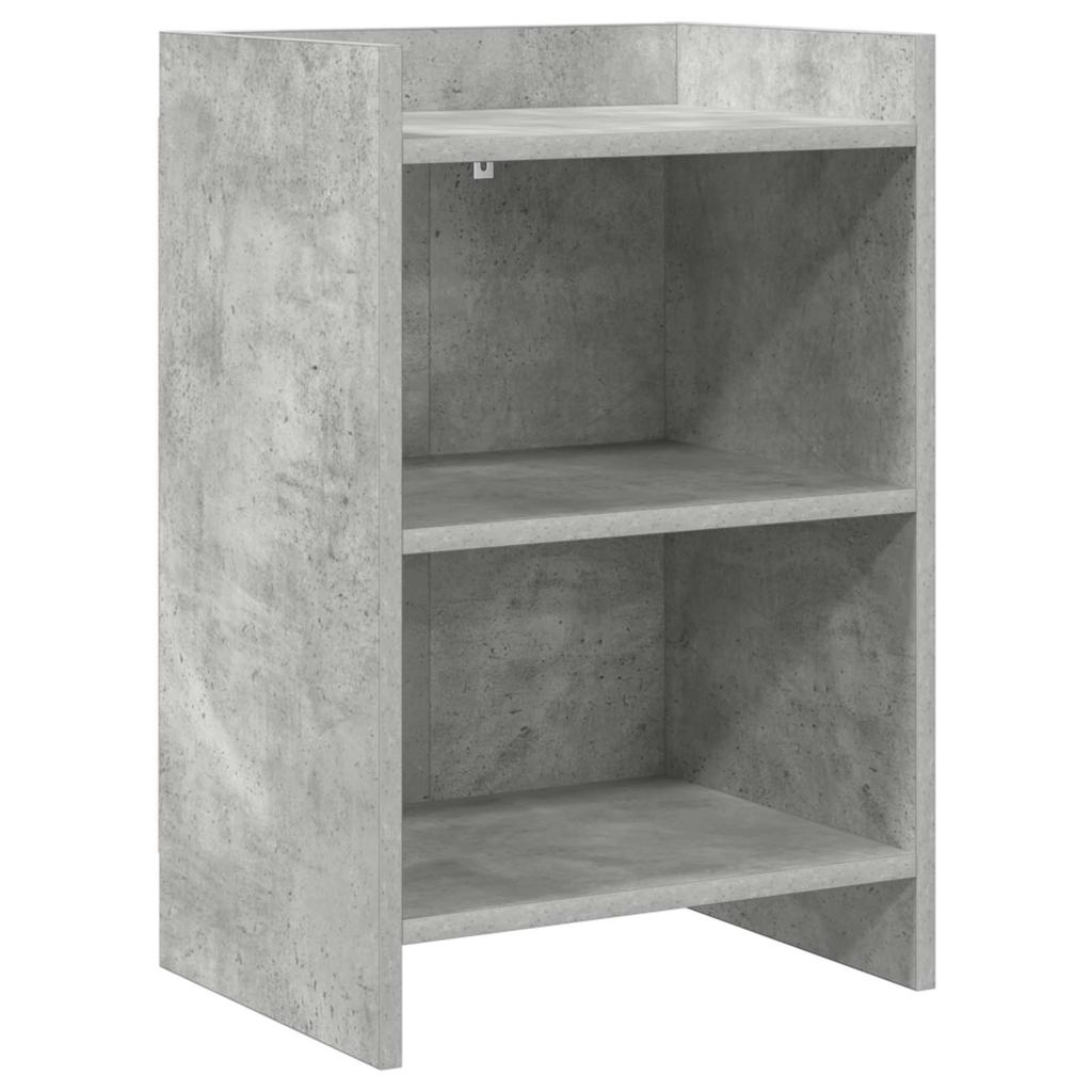 Nightstands Concrete Gray 40 x 30 x 60 cm Engineered Wood