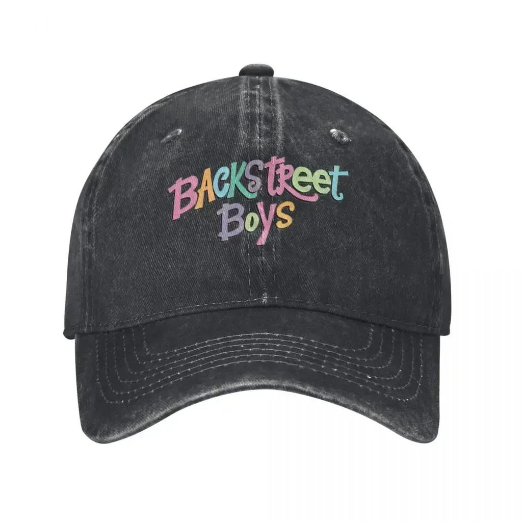 Backstreet Boys Letter Print Baseball Cap Outdoor Gym yk Retro Trucker Dad Hat Unisex Teens Casual Sunshade Snapback Cap