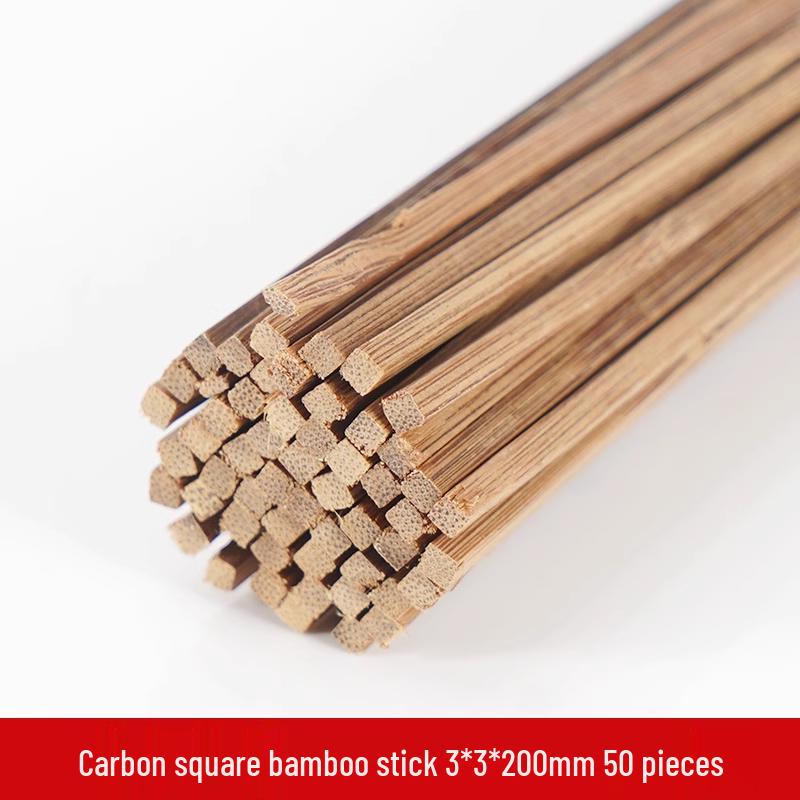 Bamboo and Wooden Craft Sticks: DIY Model Strips and Slices