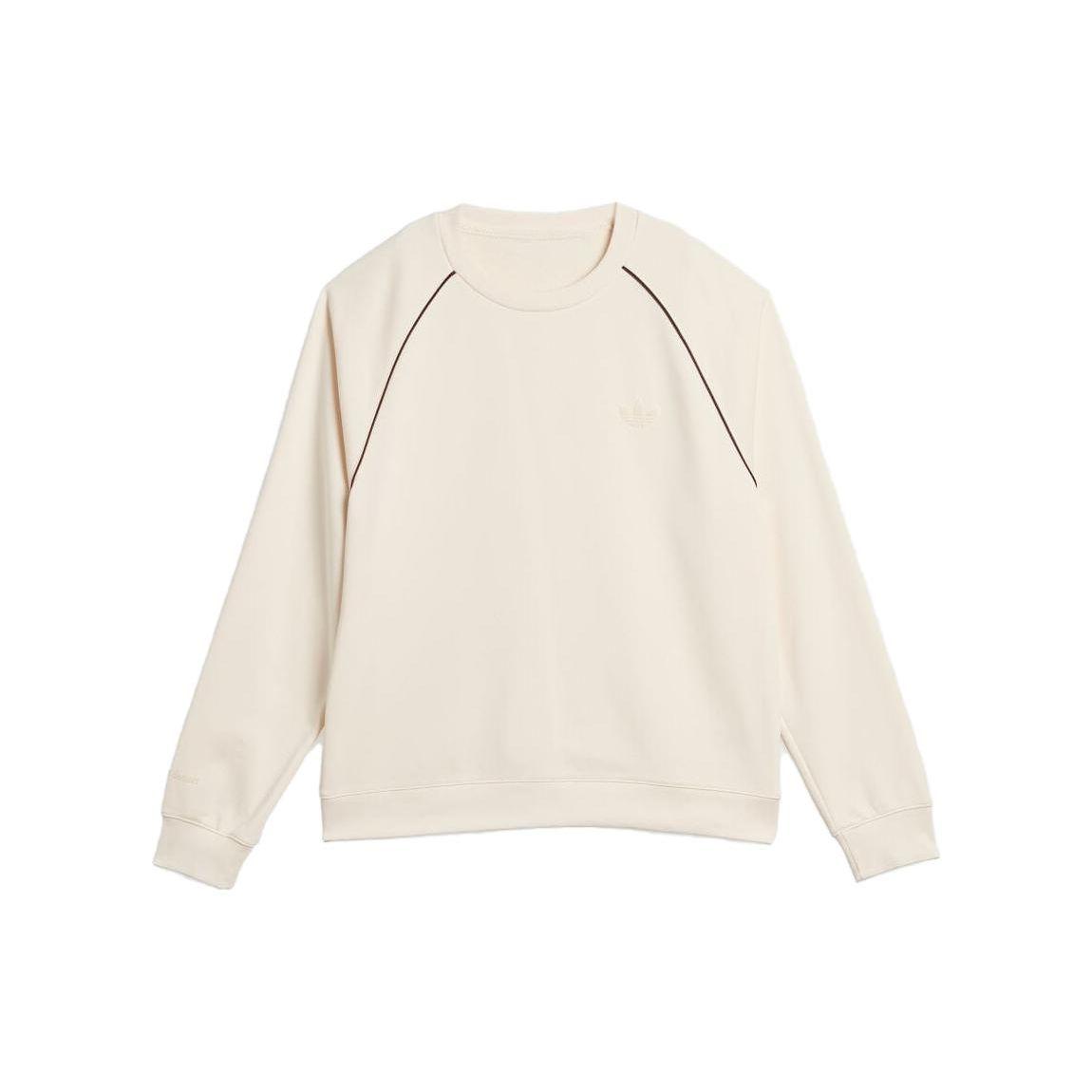 Adidas X Wales Bonner Crew Neck Sweatshirt French Terry Unisex Tops Wonder White/Cream IN3009 XS