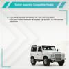 7-poliger Warnblinkschalter für Autos #YUF101490 für Land Rover Defender 90 110 130 1990-2001, alle Modelle, Notsignal
