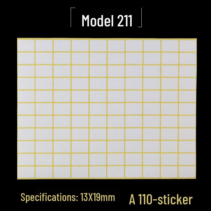 Adhesive Memo and Name Sticker Labels