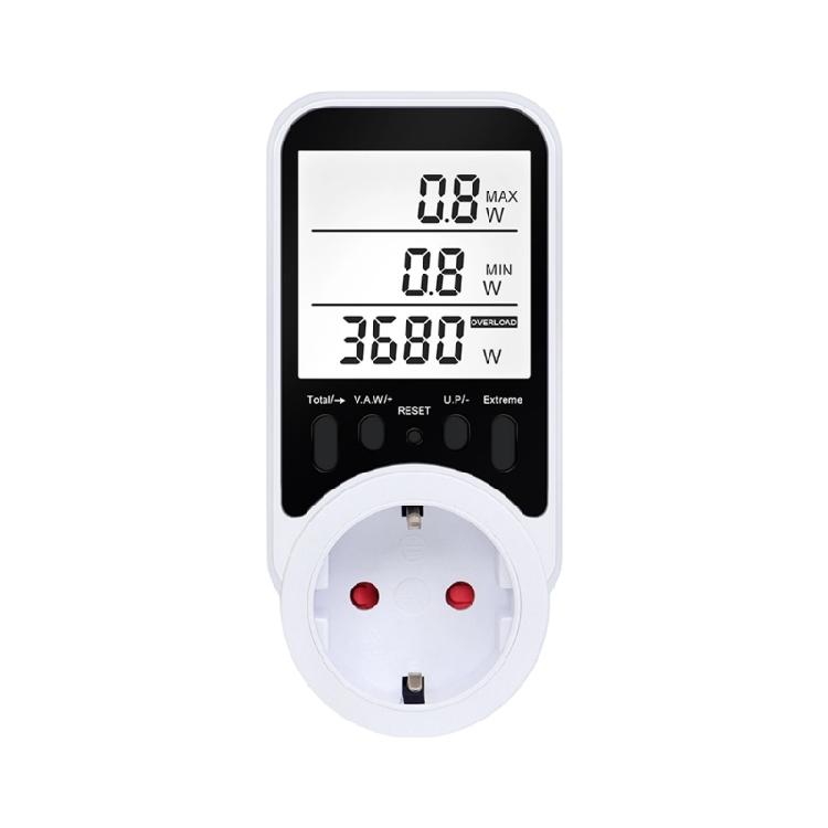 Smartests Electricity Backlits Display Energy Monitors With Large LCD Screen And Adjustable Overloads Alerts