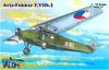 VALOM 1/72 Scale Czech Avia F.7b Triple-Engine Transport Plane Plastic Model Kit CV72096