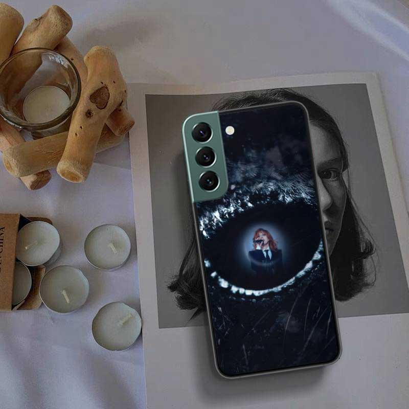 Mylene Farmer Phone Case For Samsung Galaxy S22 S25 Ultra S21 S10 Plus S26 Edge S20 S23 S24 FE Cover Silicone Soft TPU Clear