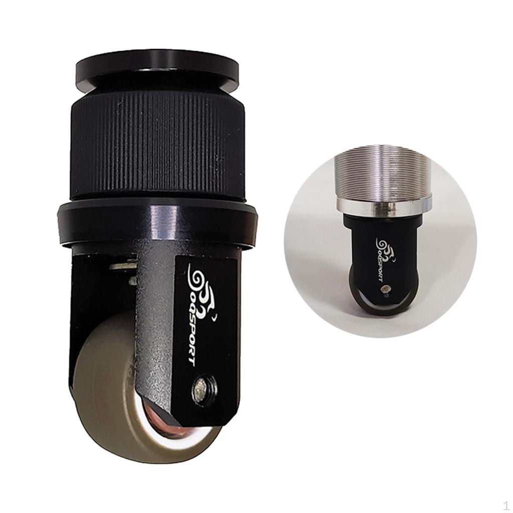 Alloy Folding Bike Auxiliary Roller Easy Pushing Wheel Assistor Seat Tube Post Sliding