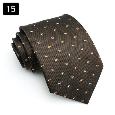 Men's Business Professionals Striped Tie Wedding Suit Accessories Polyester Tie Men