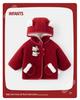 Girls' Fleece-Lined Hooded Jacket - Autumn/Winter 2025 Style, Thick Lambswool, Children's Winter Coat.