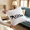 Punk Aphex Twin Logo Pillowcase Pillowslip Cushion Plush Boys Girls Cartoon Anime Kawaii Decoration Kids Birthday Cute Gifts