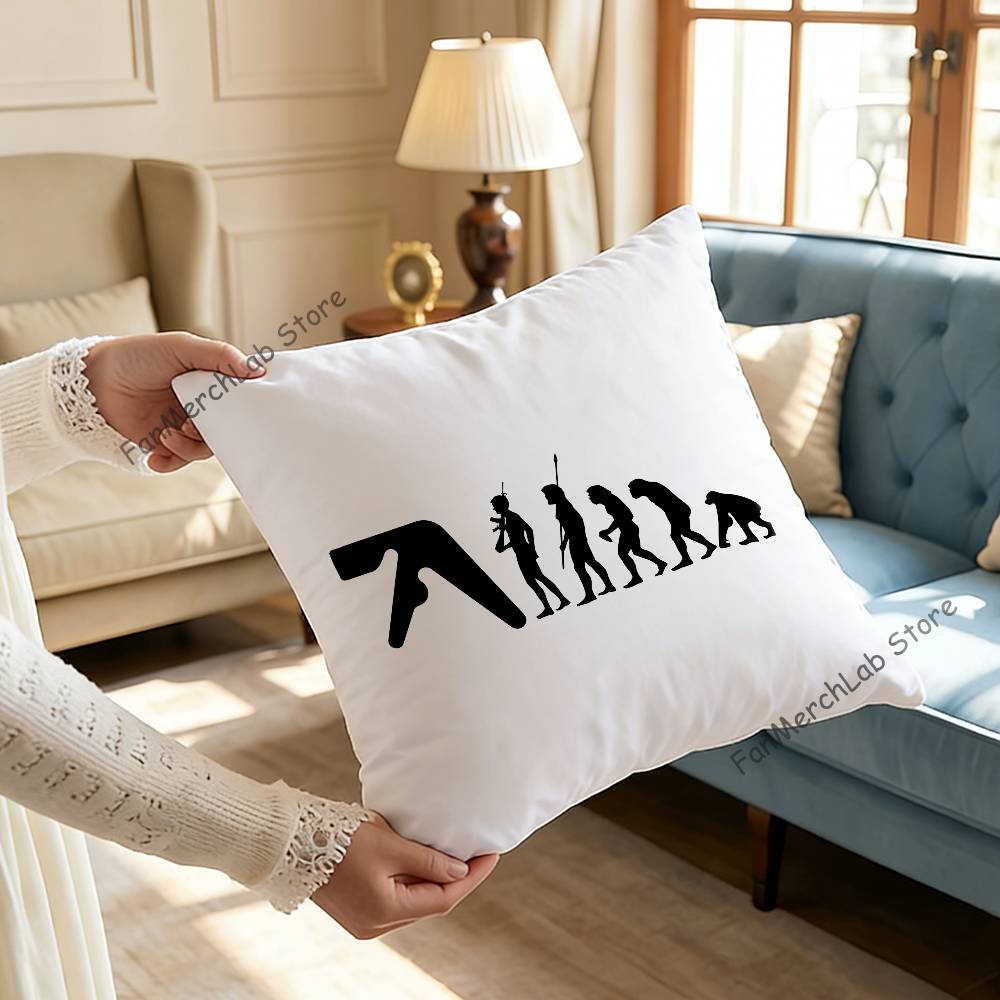 Punk Aphex Twin Logo Pillowcase Pillowslip Cushion Plush Boys Girls Cartoon Anime Kawaii Decoration Kids Birthday Cute Gifts