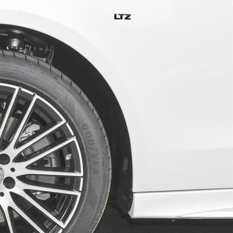LTZ Metal Car Logo Is Suitable for Body Trunk Tail Side Sticker Decorative Decal Accessories