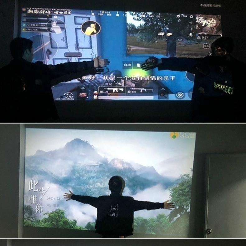 מקרן חכם W13 אנדרואיד Full HD 1080P מקרן שידור מקרן קולנוע ביתי מקרן וידאו נייד מסך LCD משרדי מקרן עליון