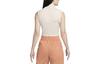 Nike Tank Tops Women's Light Oregon Brown Stand Collar Moderate Straight Fit FB8343-104