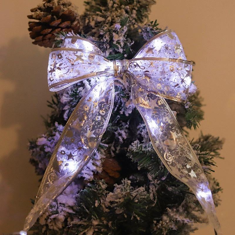 30LED Battery Powered DIY Ribbon Lights 300CM Fairy Light Xmas Decor String Light Tree Ornaments Christmas