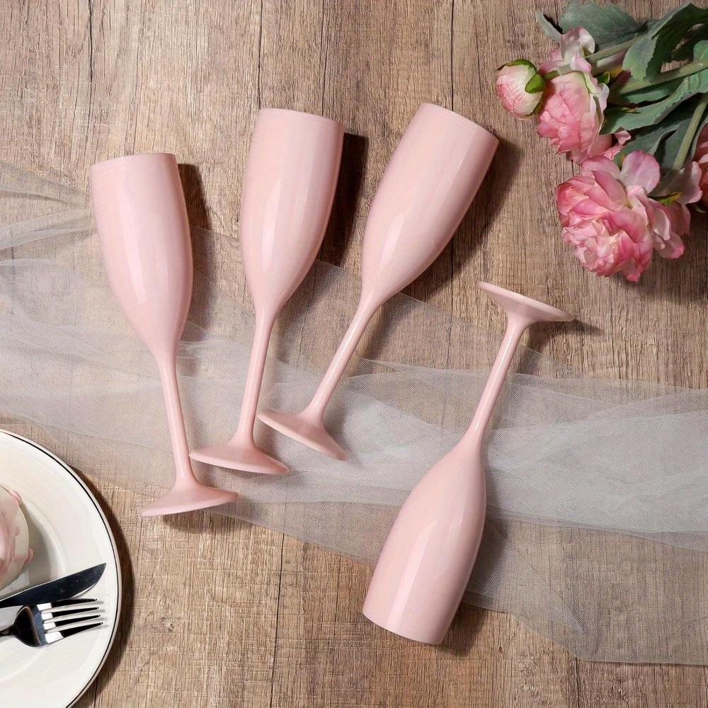 12pcs Champagne Flute Champagne Glasses Toasting Champagne Goblet Plastic Unbreakable Champagne Cups for Wedding Party Plastic Goblet Champagne Glass