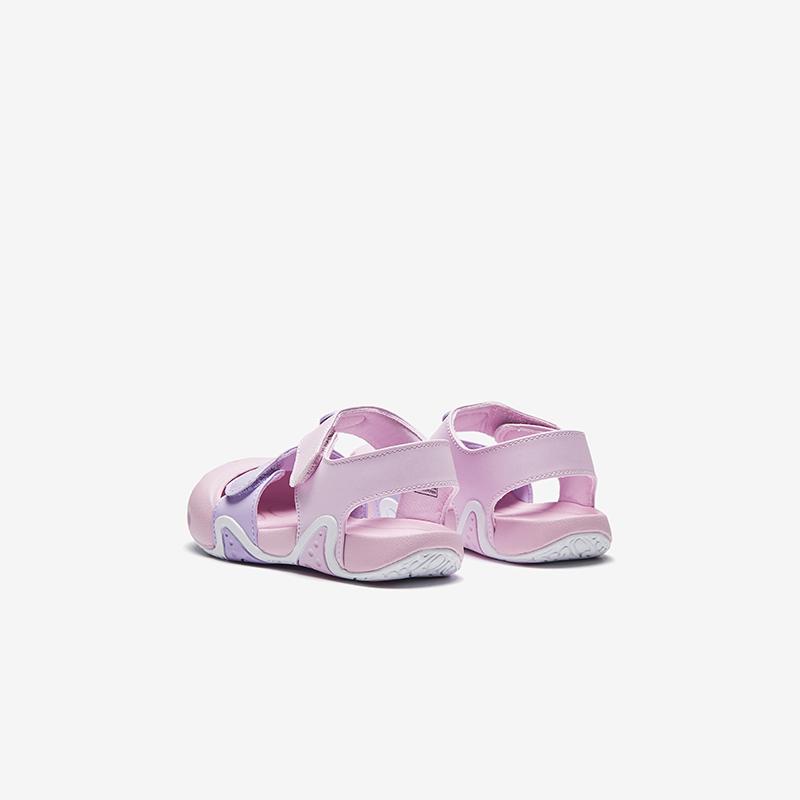 Anta Antiskid Low-Top Walking Shoes Baby Shoes Pink Purple 322420071-2