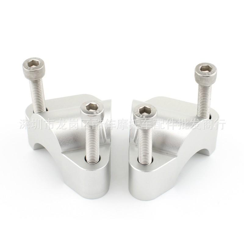 Motorcycle Handlebar Risers Triumph Tiger 1200 GT Pro Chrome Upgrade Kit Height Extension Mount