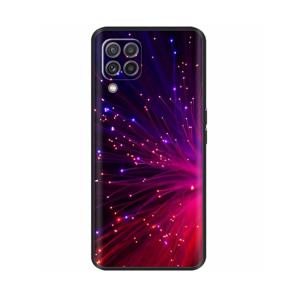 For Samsung Galaxy A12 Case 6.5'' Stylish Painted Cover Soft Silicone Phone Case For Samsung A12 M12 SM-A125F A127F N125F Coque