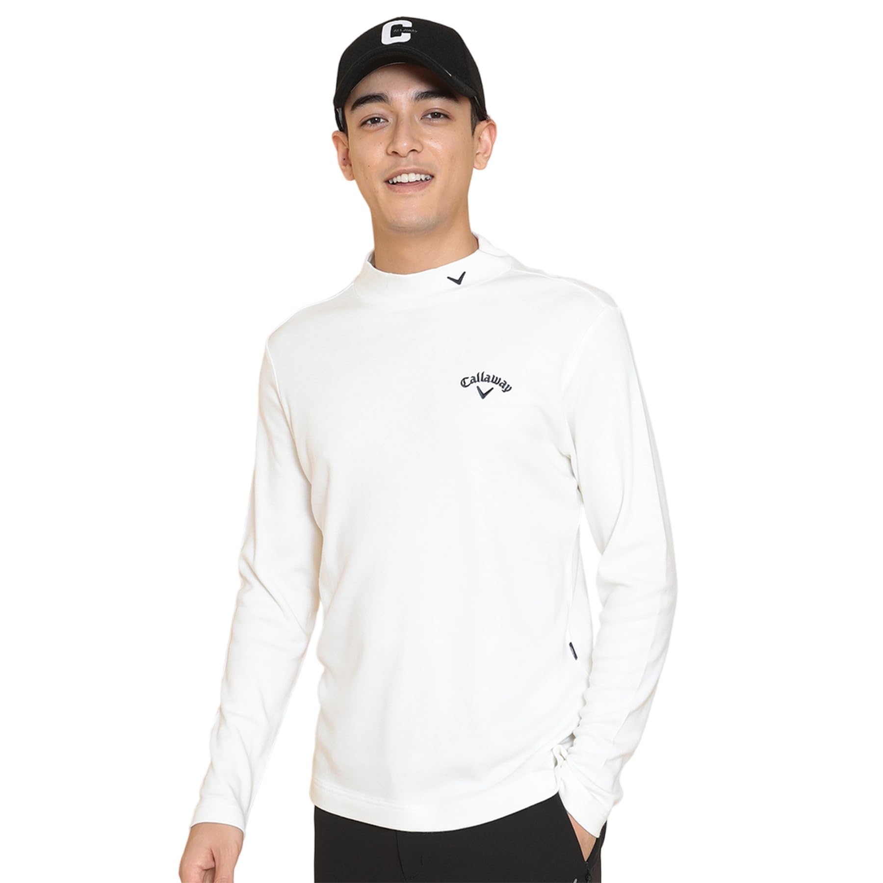 

Рубашка с длинным рукавом и воротником-стойкой, влагоотводящая и тепловая, гольф-термобелье C24233108 [Callaway] Мужская (Базовый, Генерирующий) / / 1030_Белый