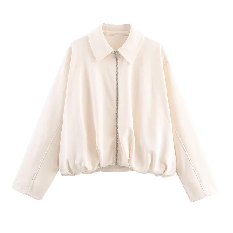 Za Autumn New Women Clothes 2025 Western Style Flannel Jacket Trousers Set 4174674 4174675