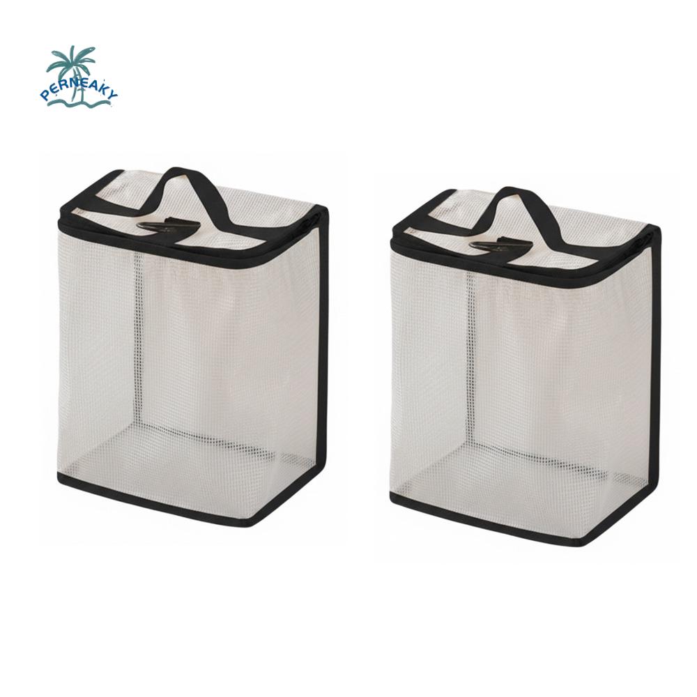 Handheld Shoes Storage Bag Protective Waterproof Sneaker Storage Hanging Bags with Hook Folding Bed Sheet Storage Bag