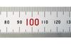 Shinwa Sokutei Straight with 76752 Ruler, Silver, Stopper, 30cm,
