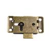 Three-piece Bolt Set With Key Antique Door Lock Drawer Jewelry Box Cabinet Wardrobe Cupboard Door Lock Hardware Locks Retro