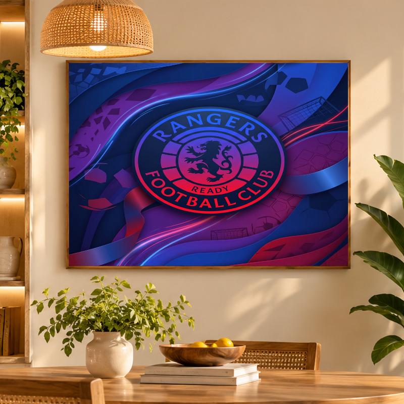 5D Diamond Painting Rangers FC DIY Full Drill Diamond Art Kit Home Decoration