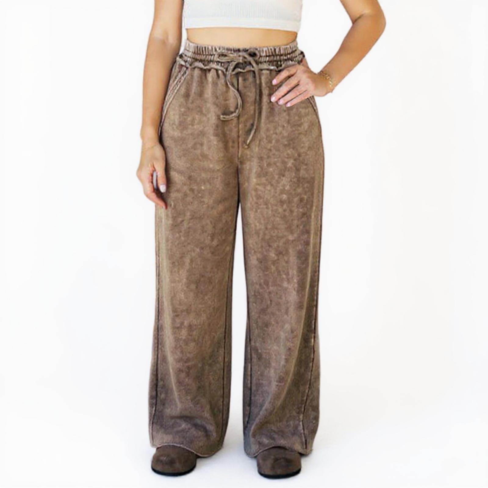 

Women s High Waisted Wide Leg Sweatpants Casual Jogger Pants XL