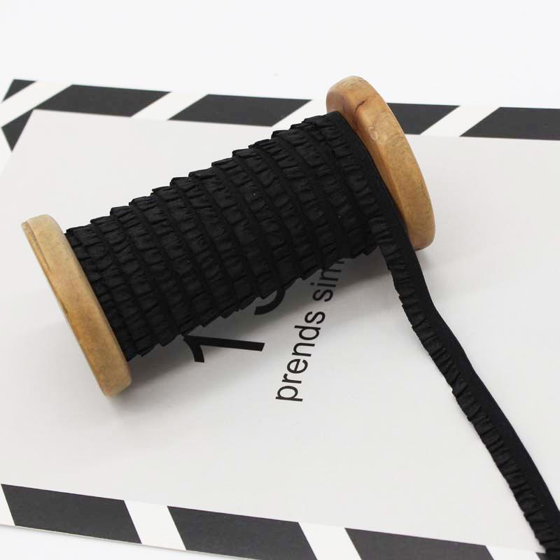 1mx1cm Comfortable Gift Embellishments Elastic Handicrafts Lotus Leaf Edge Smooth Touch Soft DIY Elastic Band Hair Accessories