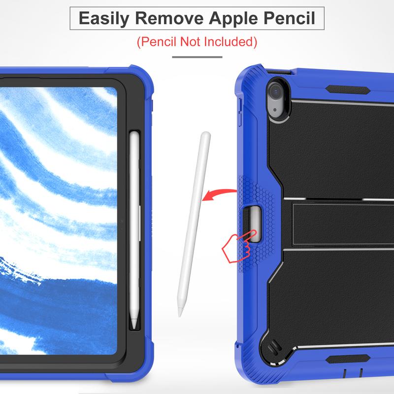 Tablet Case For iPad Air Mini A16 11th Pro Armor Stand Shockproof Case For Redmi Pad SE Xiaomi Pad 2 Pro/ 6/7 SE POCO PAD 12.1" Silicone Cover
