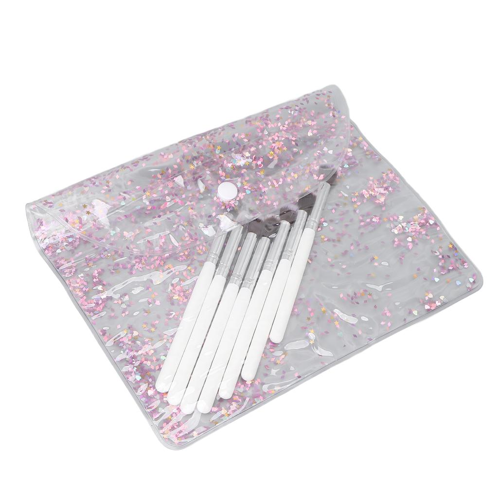 Velká kosmetická taška PVC tekutý písek třpytivá kosmetická taštička kosmetická kapsička na knoflík pro každodenní život cestování