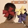 Bowknot Hair Scrunchies Thick Oversized Hair Scrunchy Elegant Hair Rope Scrunchy Women Ponytail Holder