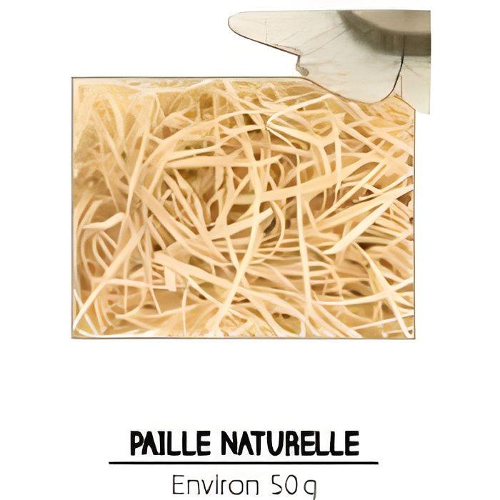 Paille naturelle - 50 grs