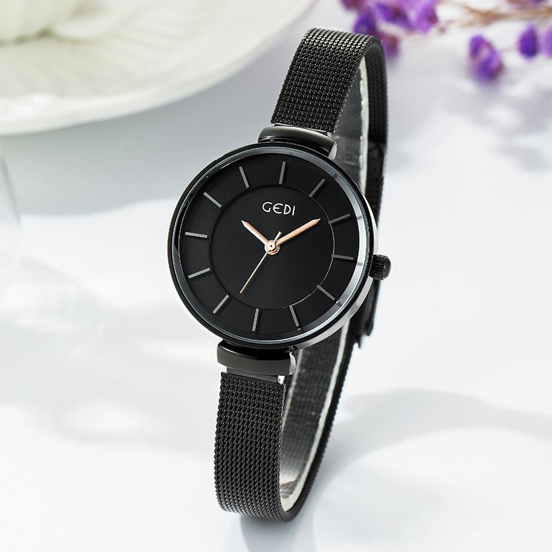 Damen Mode Wind Uhr Mittelschüler Minimalistisch Prüfungsuhr