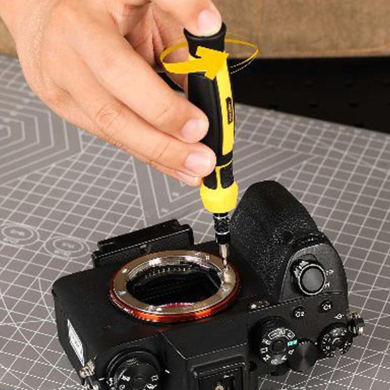 MultiFunction Magnetic Repair Tool Kit For Phone Watches PC Featuring Interchangeable Steel Bit Compactly Design