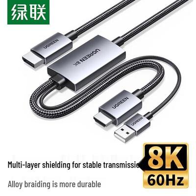 Ugreen כבל מתאם HDMI 2.1 ל-DisplayPort 8K@60Hz