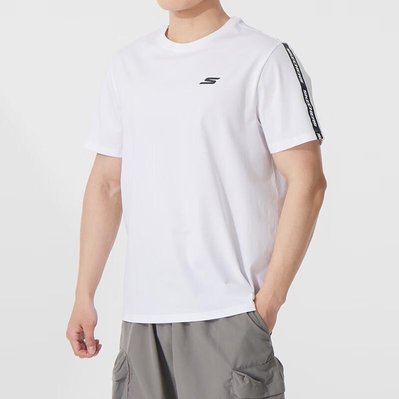 Skechers Men's Summer Sports Short-Sleeve T-shirt P225M270-0019