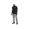 Under Armour Logo Print Round Neck Short Sleeve T-Shirt Men Tops Black 1366471-001