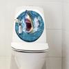 DIY 3D Toilet Seats Wall Stickers Bathroom Decals PVC Mural Art