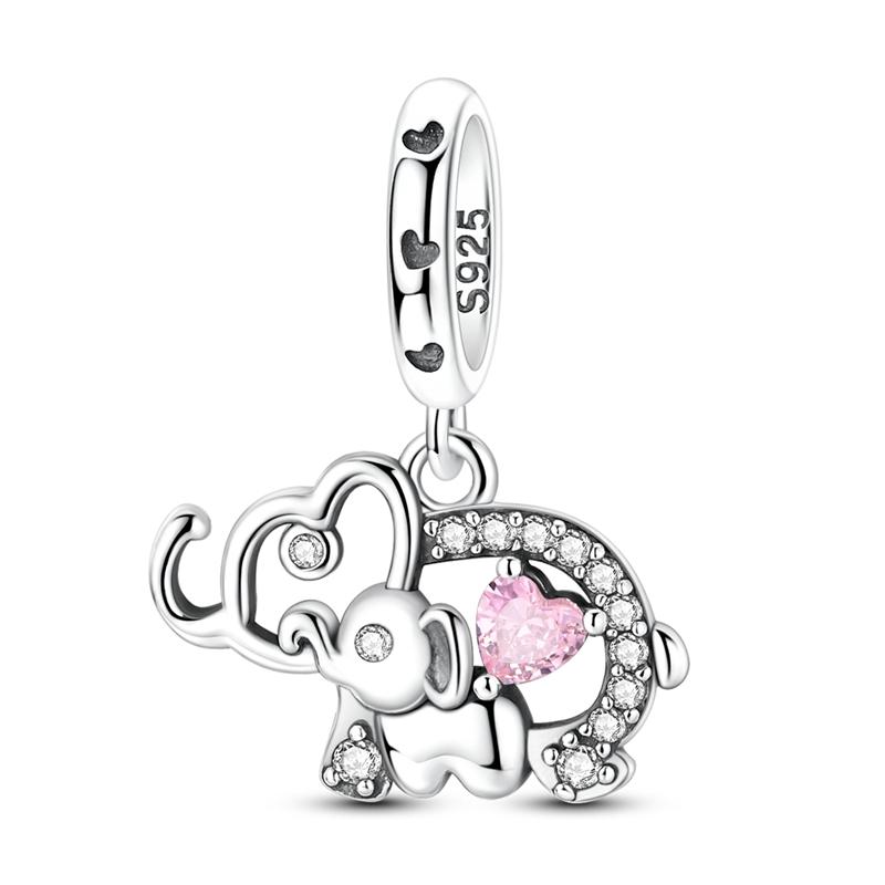925 Silver Charms Beads Passport Dog Shoes Dangle Fit Bracelet Women Jewelry Gift DIY