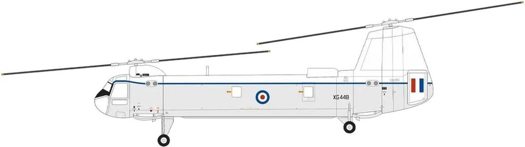Airfix Vintage Classic Series British Bristol 192 Belvedere Plastic Model 1/72 X-3002V
