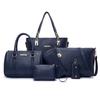 Women's bag new trendy six-piece set, mother and child bag, portable shoulder bag, messenger bag.