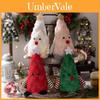Christmas Tree Figurine With Led Lights For Holiday Decor And Festive Tabletop Display