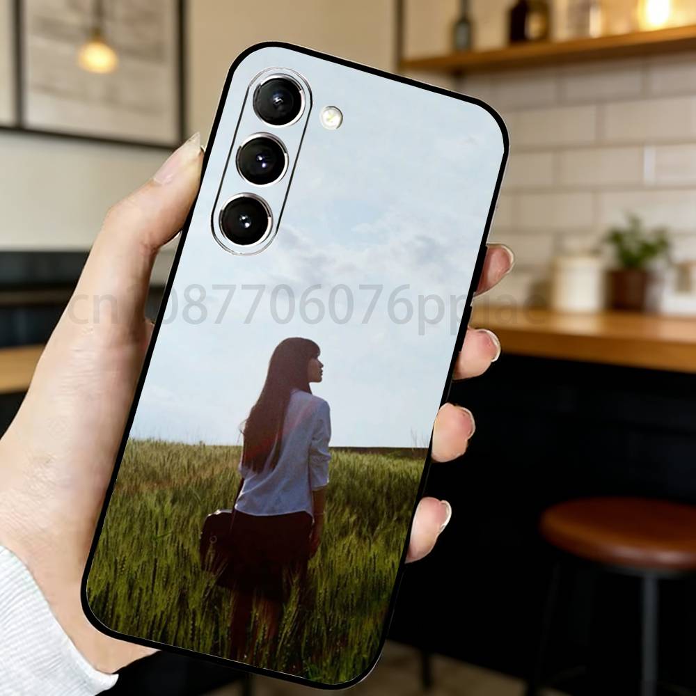 All About Lily Chou-Chou Phone Case For Samsung S20,21,22,23,24,25,26 Ultra,Plus,Lite,FE,Black Soft Case