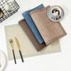 Placemat PVC Square Waterproof and Oil-Proof Hotel Western-Style Placemat Insulated Dining Table Mat