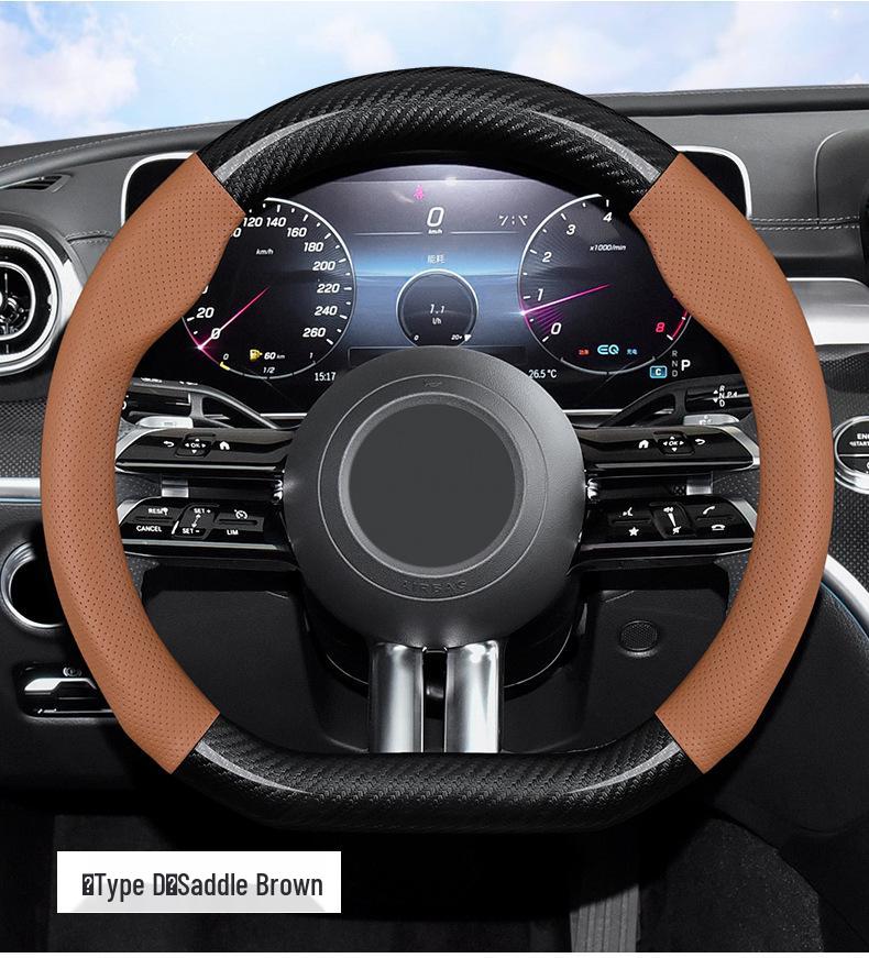 Compatible Steering Wheel Cover for 2025-26 Hongqi Models: HS5, HS7, H5, EMQ5, H9, H6, HS3 PHEV
