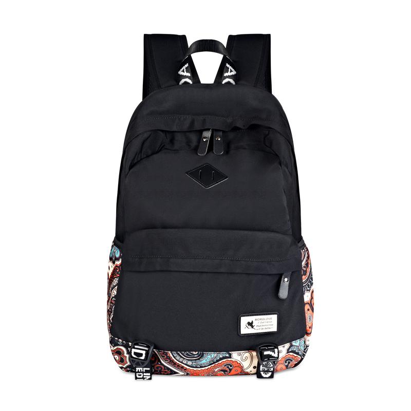 Waterproof Teenage Bookbag Nylon Backpack Women High SchooL Fashion Stylish Travel Bag Casual Daypacks