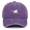 Embroidery Goose Trucker Hat Adjustable Snapback Hat Fashion Duck Tongue Hat  Men