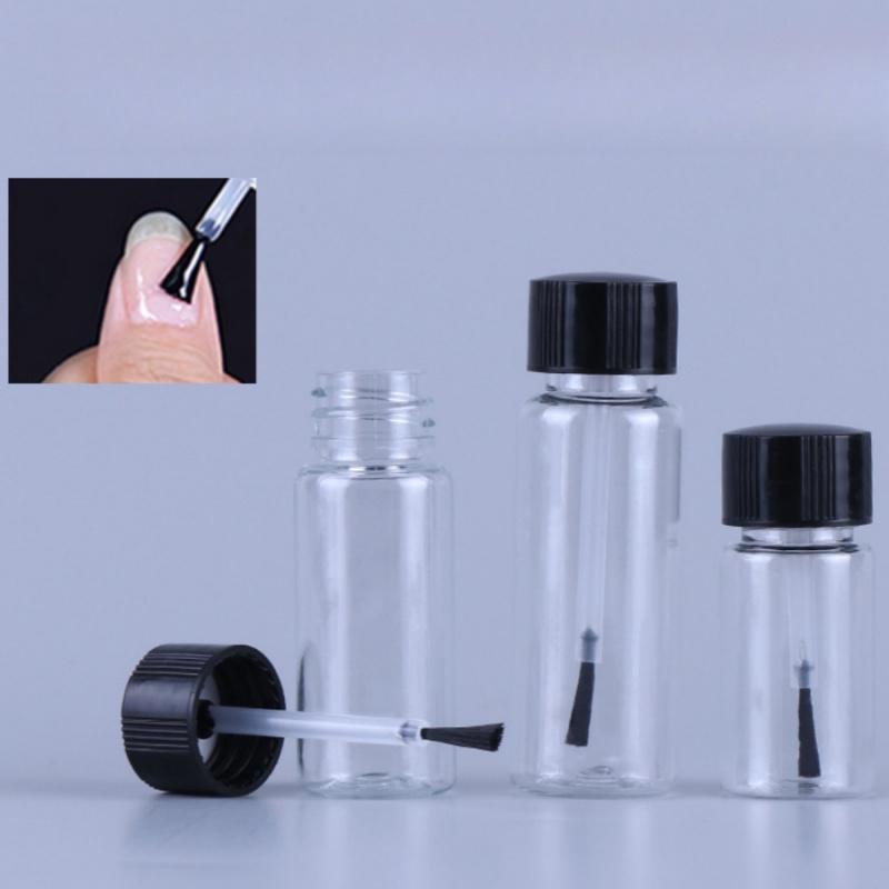 2/5PCS 5mlBrush Bottle Dispensing Bottle Essential Oil Foundation Concealer Lip Gloss Perfume Nail Polish Dispensing Bottle Trav